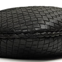 Bottega Veneta Medium Veneta Black Nappa Intrecciato Hobo Bag