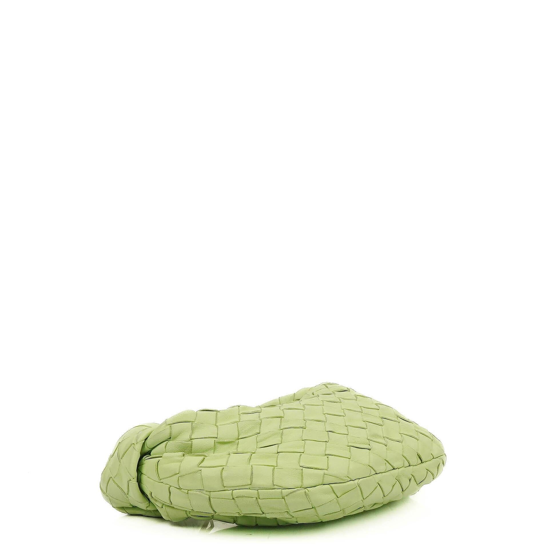Bottega Veneta Mini Jodie Fennel Nappa Intrecciato Bag