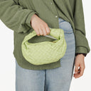 Bottega Veneta Mini Jodie Fennel Nappa Intrecciato Bag