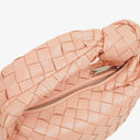 Bottega Veneta Mini Jodie Peach Nappa Intrecciato Bag