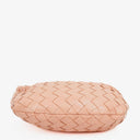 Bottega Veneta Mini Jodie Peach Nappa Intrecciato Bag