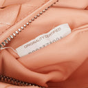 Bottega Veneta Mini Jodie Peach Nappa Intrecciato Bag