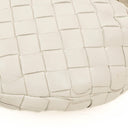 Bottega Veneta Mini Jodie White Nappa Intrecciato Bag