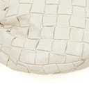 Bottega Veneta Mini Jodie White Nappa Intrecciato Bag