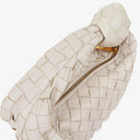 Bottega Veneta Mini Jodie White Nappa Intrecciato Bag