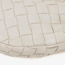 Bottega Veneta Mini Jodie White Nappa Intrecciato Bag
