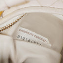 Bottega Veneta Mini Jodie White Nappa Intrecciato Bag