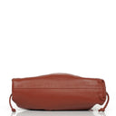 Bottega Veneta Mini Pouch With Strap In Brown Calfskin