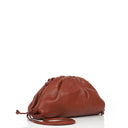 Bottega Veneta Mini Pouch With Strap In Brown Calfskin
