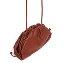 Bottega Veneta Mini Pouch With Strap In Brown Calfskin
