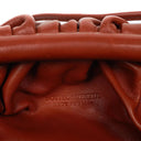 Bottega Veneta Mini Pouch With Strap In Brown Calfskin