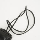 Bottega Veneta Nano Pouch With Strap In Black Calfskin