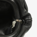 Bottega Veneta Nano Pouch With Strap In Black Calfskin