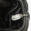 Bottega Veneta Nano Pouch With Strap In Black Calfskin