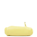 Bottega Veneta Nano Pouch With Strap In Yellow Calfskin