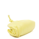 Bottega Veneta Nano Pouch With Strap In Yellow Calfskin
