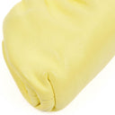 Bottega Veneta Nano Pouch With Strap In Yellow Calfskin