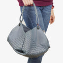 Bottega Veneta Nappa Intrecciato Aquilone Fortune Cookie Hobo Bag