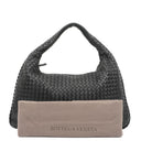 Bottega Veneta Nappa Intrecciato Black Large Veneta Hobo Bag