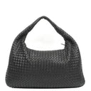Bottega Veneta Nappa Intrecciato Black Large Veneta Hobo Bag