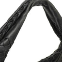 Bottega Veneta Nappa Intrecciato Black Medium Veneta Hobo Bag