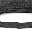 Bottega Veneta Nappa Intrecciato Black Medium Veneta Hobo Bag