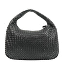 Bottega Veneta Nappa Intrecciato Black Medium Veneta Hobo Bag