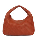 Bottega Veneta Nappa Intrecciato Brown Medium Veneta Hobo Bag