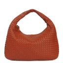 Bottega Veneta Nappa Intrecciato Brown Medium Veneta Hobo Bag