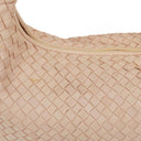Bottega Veneta Nappa Intrecciato Light Pink Medium Veneta Hobo Bag