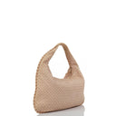 Bottega Veneta Nappa Intrecciato Light Pink Medium Veneta Hobo Bag