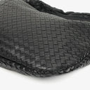 Bottega Veneta Nappa Intrecciato Medium Veneta Hobo Black