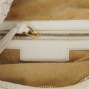 Bottega Veneta Nappa Intrecciato Medium Veneta Hobo White
