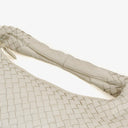 Bottega Veneta Nappa Intrecciato Medium Veneta Hobo White
