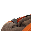 Bottega Veneta Nappa Intrecciato Orange Large Veneta Hobo Bag With Fringe
