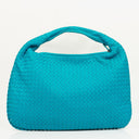 Bottega Veneta Nappa Intrecciato Turquoise Veneta Large Hobo Bag