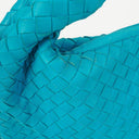Bottega Veneta Nappa Intrecciato Turquoise Veneta Large Hobo Bag