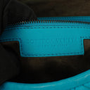 Bottega Veneta Nappa Intrecciato Turquoise Veneta Large Hobo Bag