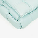Bottega Veneta Spearmint Nappa Maxi Intreccio Padded Cassette Crossbody Bag