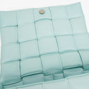 Bottega Veneta Spearmint Nappa Maxi Intreccio Padded Cassette Crossbody Bag