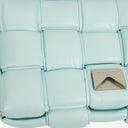 Bottega Veneta Spearmint Nappa Maxi Intreccio Padded Cassette Crossbody Bag