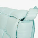 Bottega Veneta Spearmint Nappa Maxi Intreccio Padded Cassette Crossbody Bag