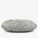 Bottega Veneta Suede Thunder Intrecciato Mini Jodie Bag