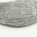 Bottega Veneta Suede Thunder Intrecciato Mini Jodie Bag