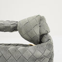 Bottega Veneta Suede Thunder Intrecciato Mini Jodie Bag
