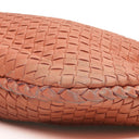 Bottega Veneta Veneta Large Hobo Bag Peach Nappa Intrecciato