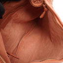 Bottega Veneta Veneta Large Hobo Bag Peach Nappa Intrecciato