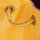 Louis Vuitton Petit Noe Yellow EPI Leather Shoulder Bag