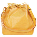 Louis Vuitton Petit Noe Yellow EPI Leather Shoulder Bag