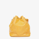 Louis Vuitton Petit Noe Yellow EPI Leather Shoulder Bag